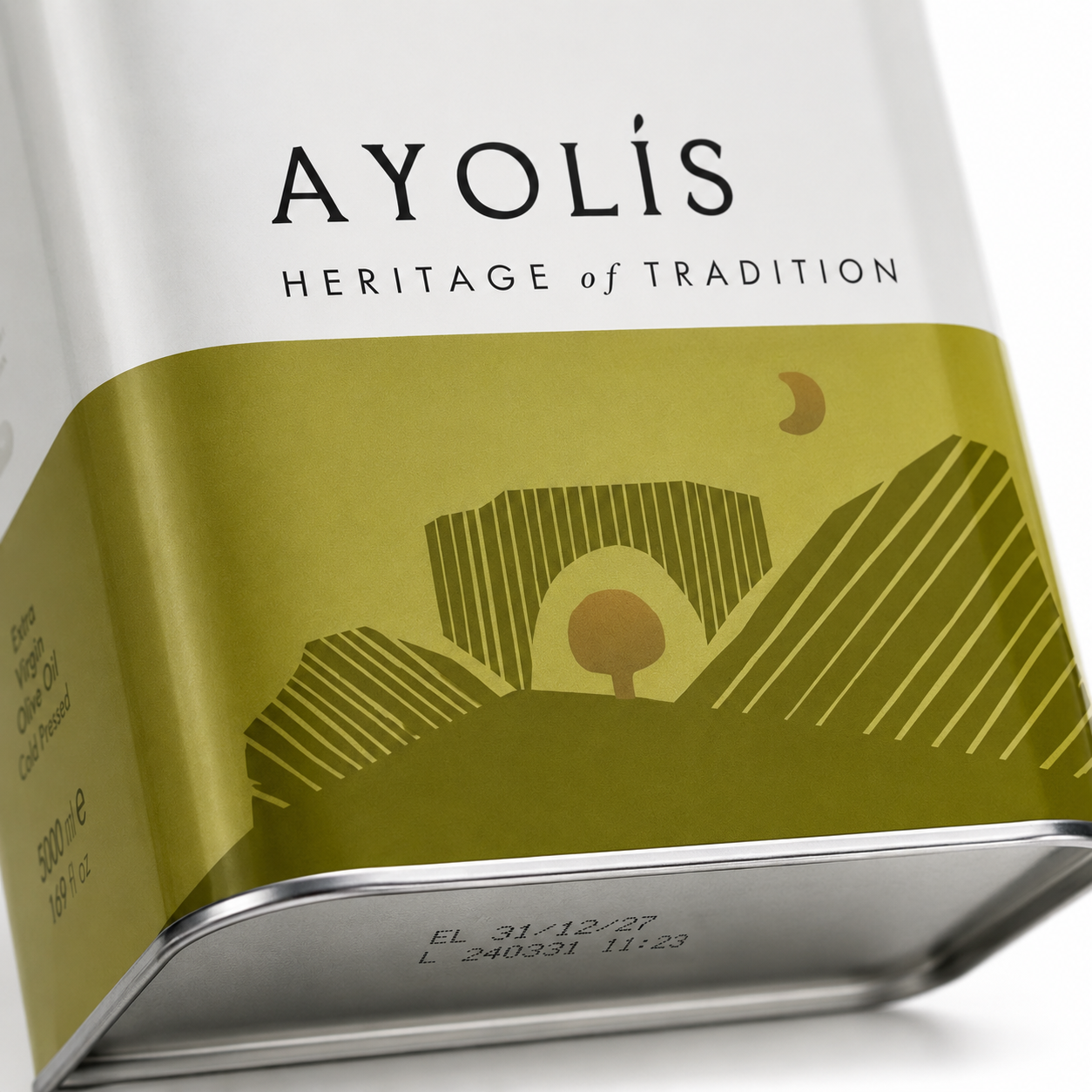 Ayolis Premium Chef Ayvalık Extra Virgin Olive Oil, 5L – Cold Extracted