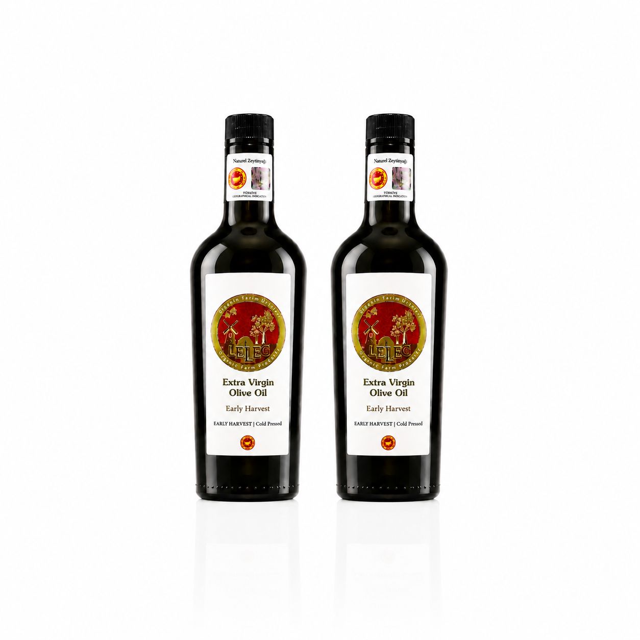 Leleg Early Harvest Extra Virgin Olive Oil, 500ml – High Polyphenol, Cold Extracted