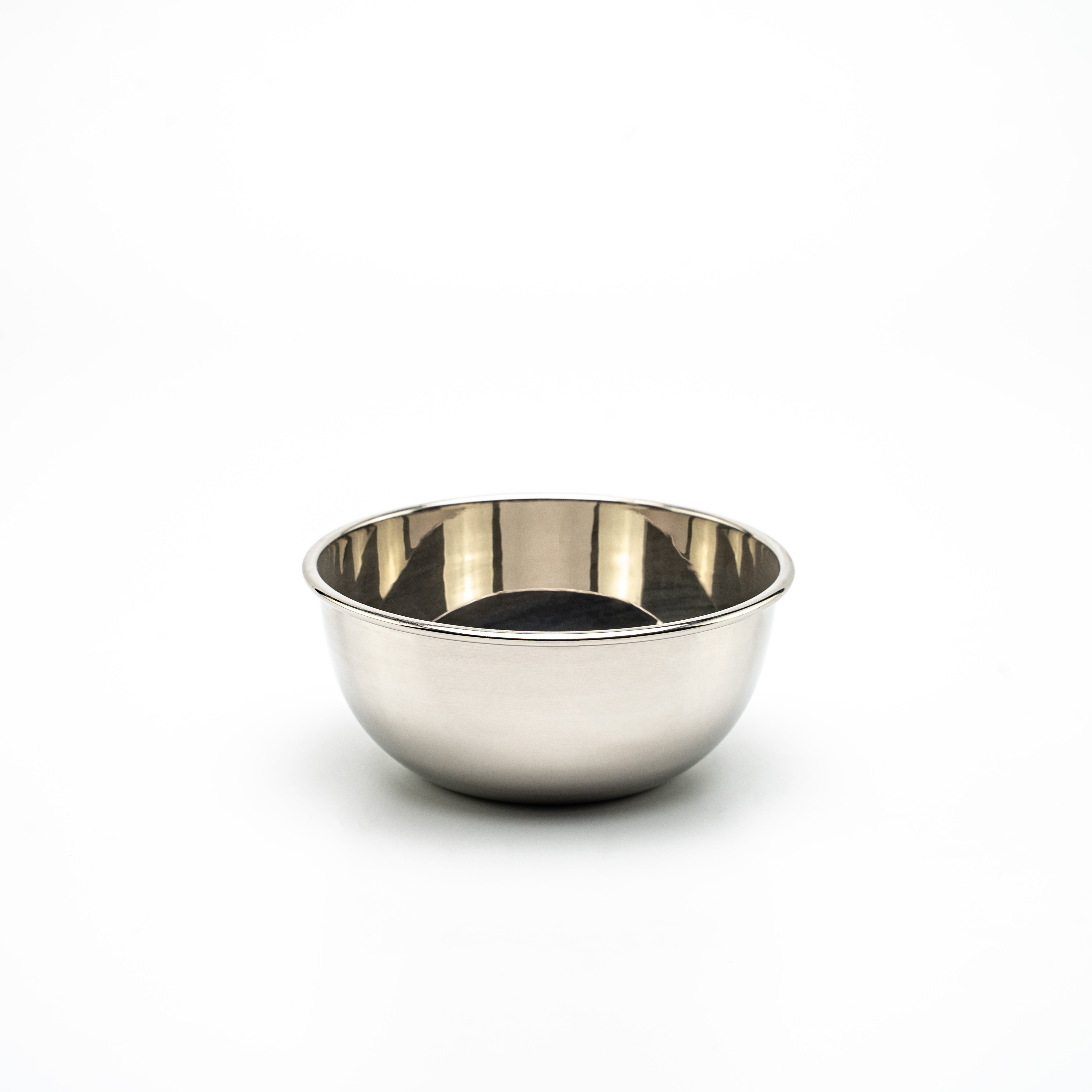 Solid Copper Snack Bowl – Chrome-Plated Finish
